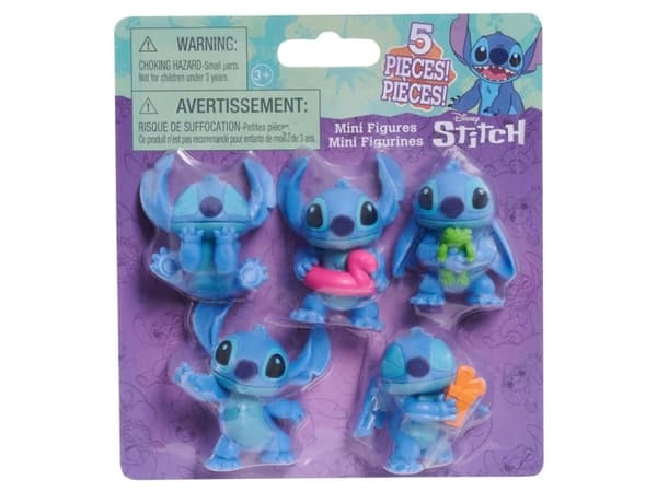 Disney Stitch Figures 5 Pack 5,5 cm