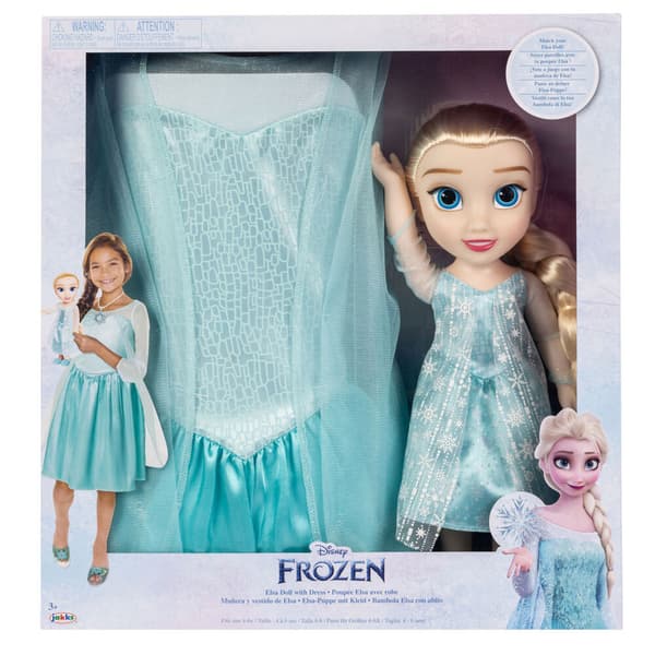 Jakks Pacific Disney Frost 2 Elsa-dukke + Kostume 38 Cm