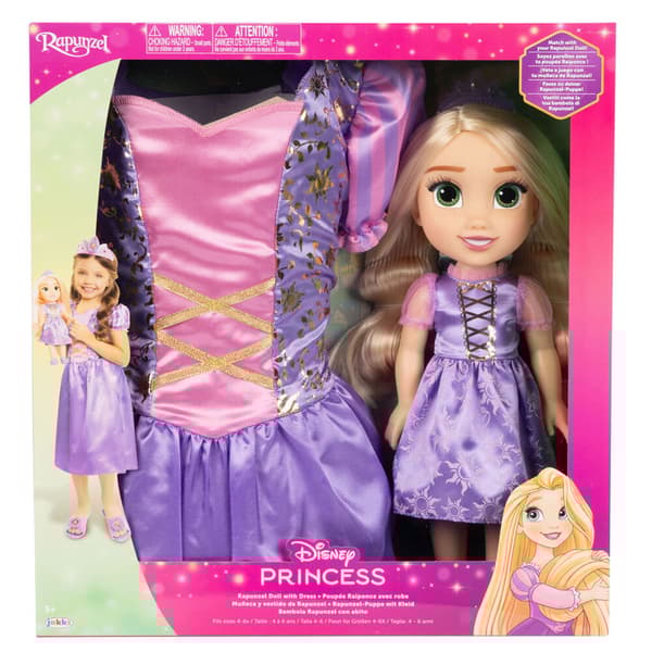Jakks Pacific Disney Prinsessa Ruusunen-nukke + Asu 38 Cm
