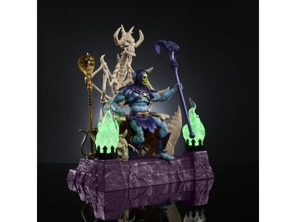 Masters of the Universe Masterverse Skeletor-actionfigur med Havoc-tron, 6 År, Multifärg