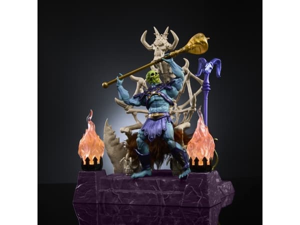 Masters of the Universe Masterverse Skeletor-actionfigur med Havoc-tron, 6 År, Multifärg