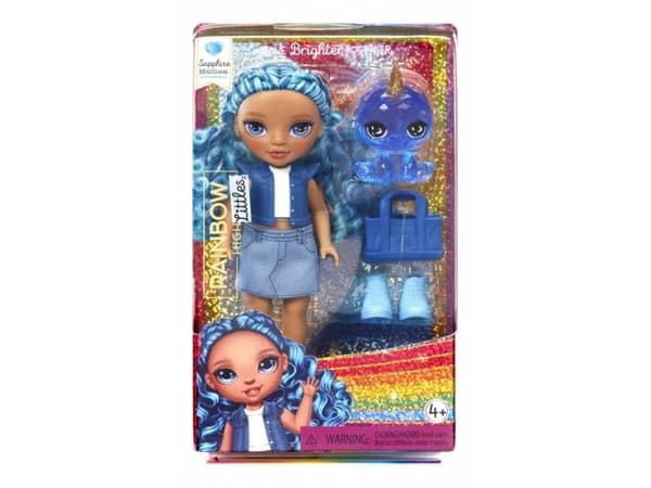 MGA Rainbow High Littles Dolls- Sapphire (Blue)