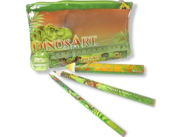 DINOSART DINOSART stationery set in pencil case, 15305