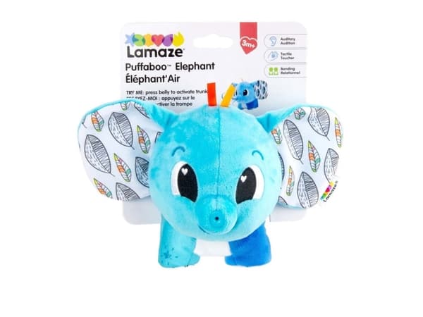Tomy TOMY Lamaze Blåsende og knirkende elefant L27467 /4