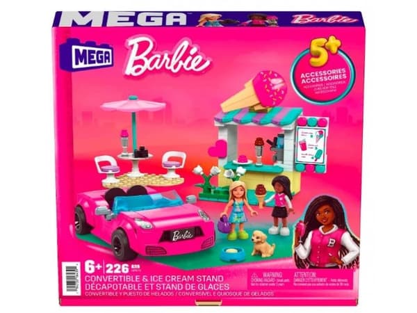 Mattel Barbie Mega muunneltava ja jalusta