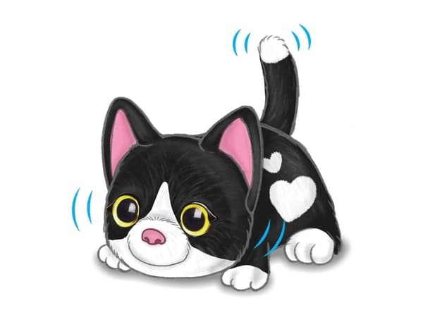 FurReal My Minis 15 cm - Tuxedo Cat