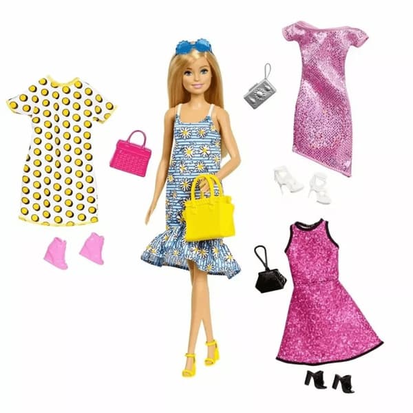 Barbie Dock- och festmode (JCR80)