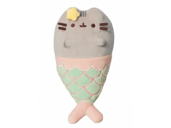 Pusheen Pusheen - Plysj havfruemaskot med stjerne, 19 cm