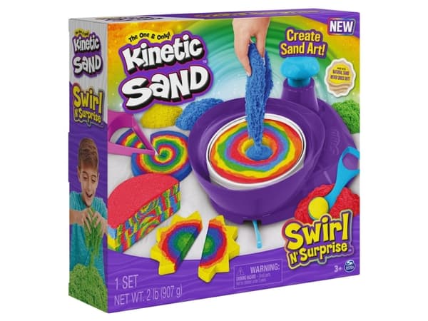 Kinetic Sand Swirl N' Surprise