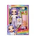 Miniatyrbillede 5 af 6: Rainbow High Junior High PJ Party Fashion Violet