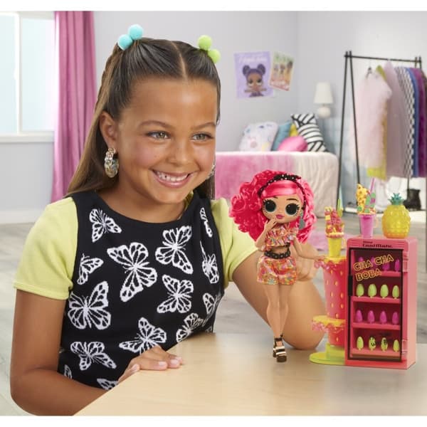 LOL overraskelse OMG søde negle Pinky Pops frugtbutik