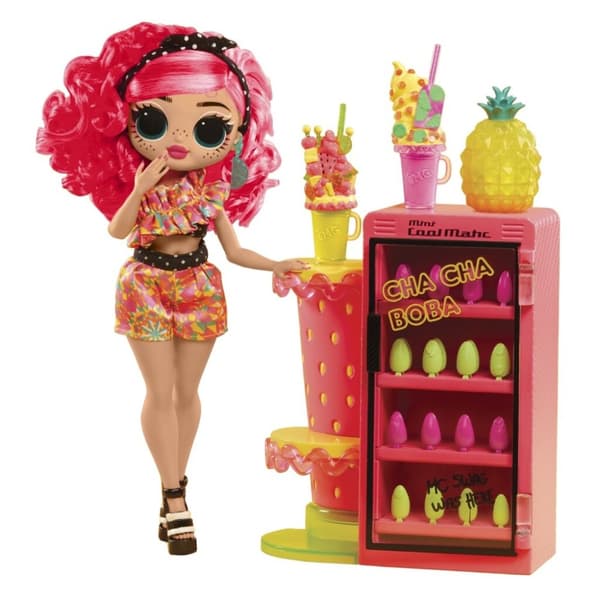 LOL overraskelse OMG søde negle Pinky Pops frugtbutik