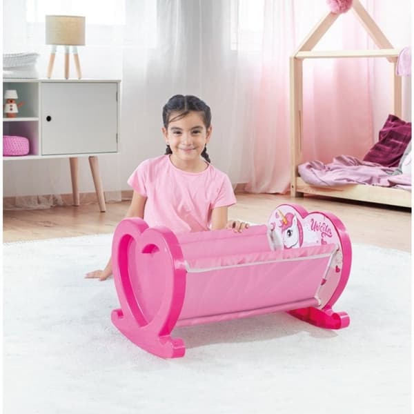 Dolu Unicorn Doll's Cradle Pink