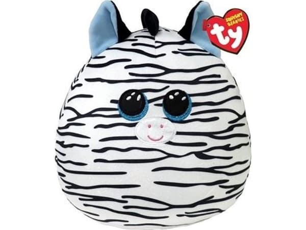 Meteor TY Squishy Beanies Xander - zebrai 22cm