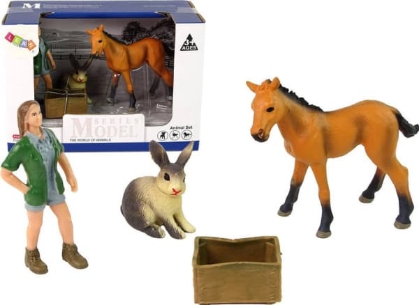 Figur LeanToys Figurer Bright Horse Animals.