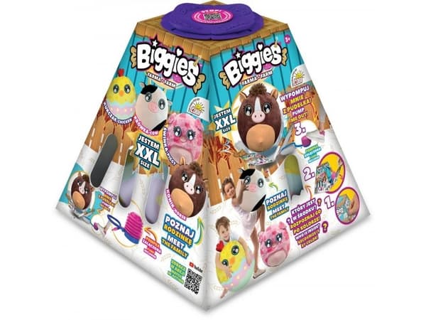 Cobi Biggies Pumpkin Maskot XXL Kyckling Gul