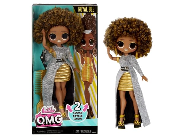L.O.L. Surprise! OMG HoS Doll - Royal Bee, Motedukke, Jente, 4 år, Gutt/Jente, 250 mm, Flerfarget