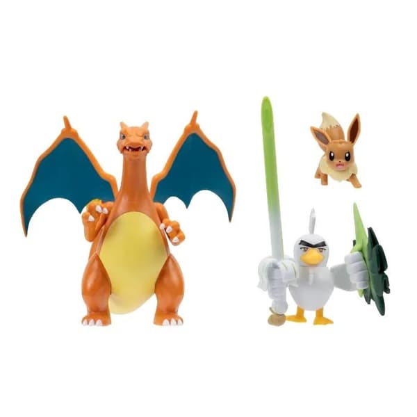 Figurka Pokemon POKEMON SPECIAL EDITION 3PK W FEATURE FIGURE