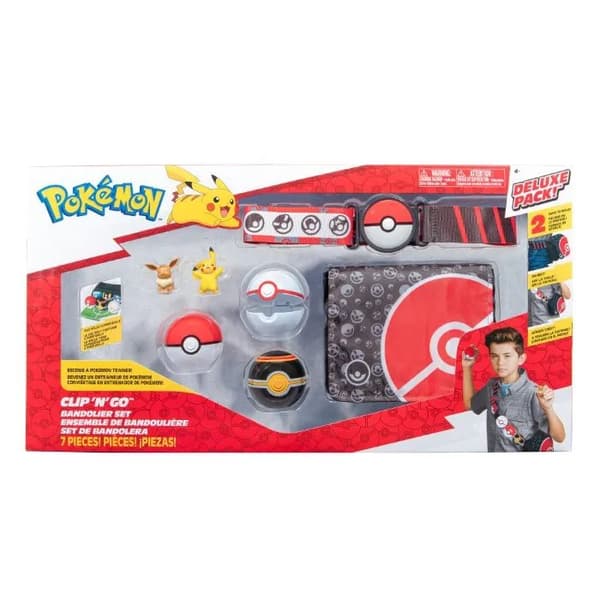 POKEMON CLIP NO GO BANDOLIER BONUS SET