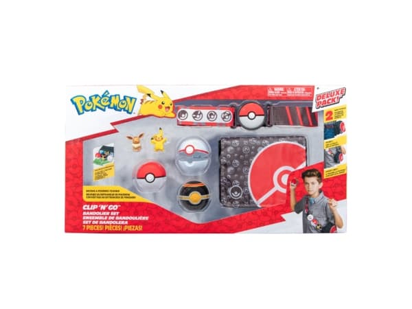 POKEMON CLIP NO GO BANDOLIER BONUS SET