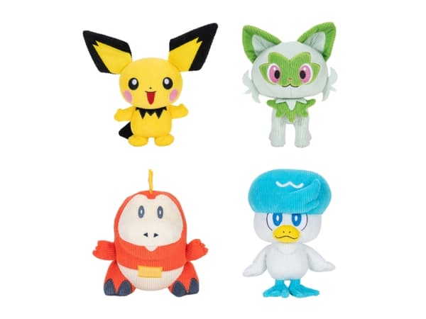 Pokémon Plush 20 cm Select Corduroy - Assorted