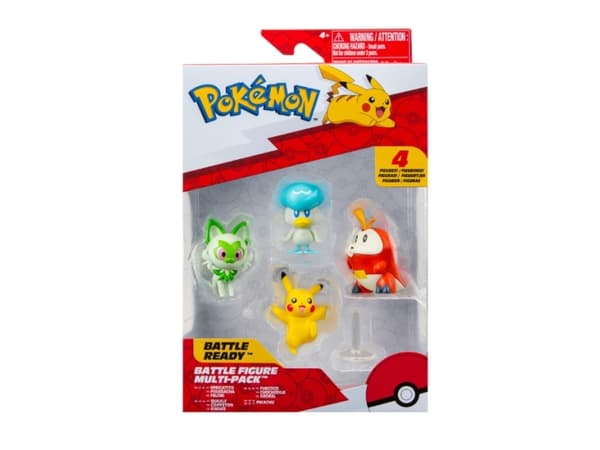 Pokémon Battle Figure Gen IX 4 Pcs