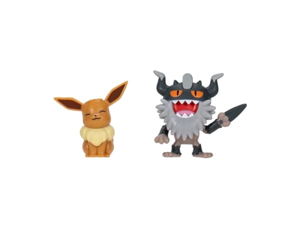 Pokémon Battle Figure Perrserker And Eevee