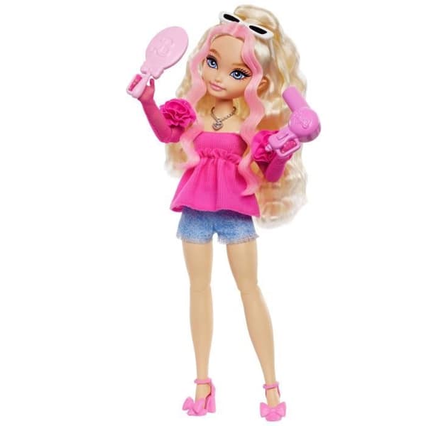BARBIE Dream Team “Malibu” - Docka och 8 tillbehör - Barbie - HYC21