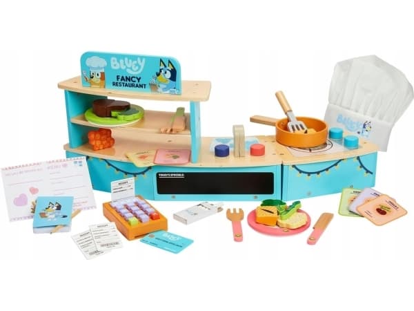 BLUEY wooden tabletop restaurant set, 392C