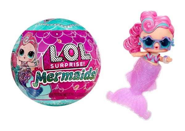 L.O.L. Surprise! Mermaids! Tots - Make Your Own Color Change Tails, Mini doll, Female, 4 yr(s), Boy/Girl, Multicolour