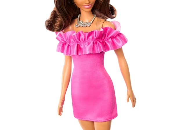 Barbie Mattel Fashionistas Docka med rosa klänning (HRH15)