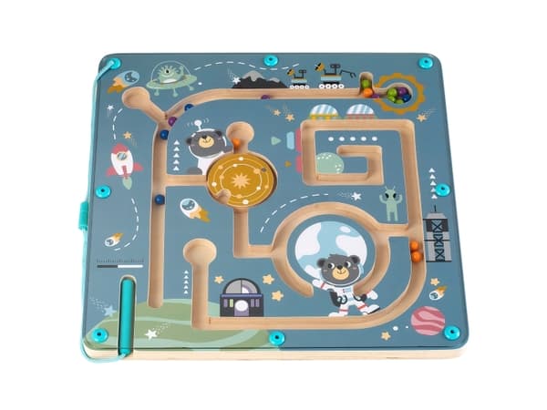 Kinder and Kids Labyrint med magnet pen og kugler, Rummet
