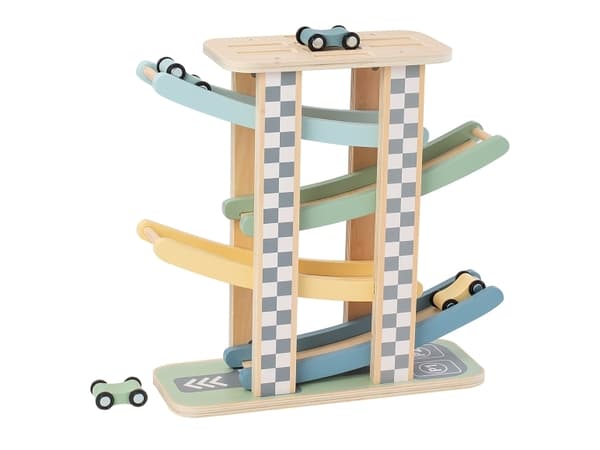 Kinder and Kids Bilbane med biler (4 stk.)