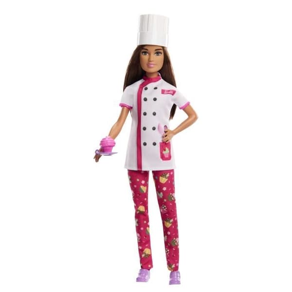 Barbie Cheffe Patisserie Box - Mannequin Doll - 3 år och + - BARBIE - HKT67