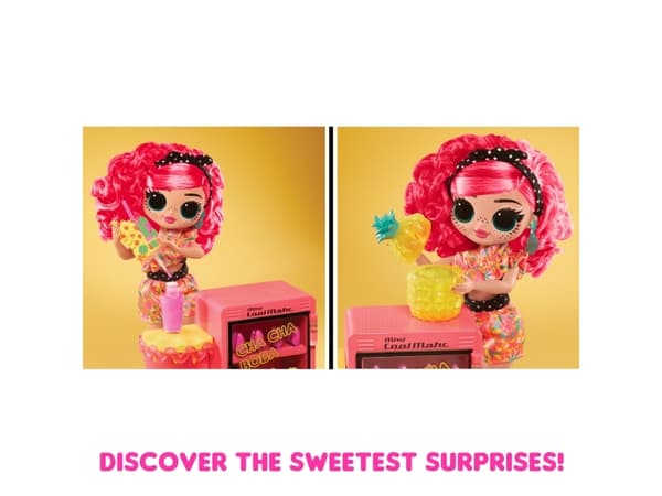 L.O.L. Surprise! OMG Sweet Nails - Pinky Pops Fruit Shop, Fashion doll, Female, 4 yr(s), Boy/Girl, Multicolour
