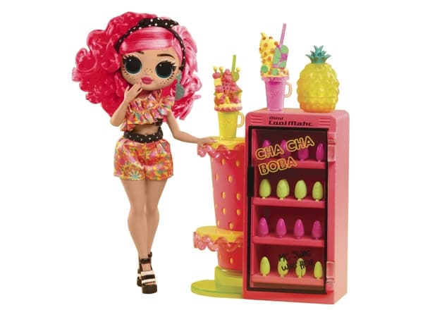 L.O.L. Surprise! OMG Sweet Nails - Pinky Pops Fruit Shop, Fashion doll, Female, 4 yr(s), Boy/Girl, Multicolour