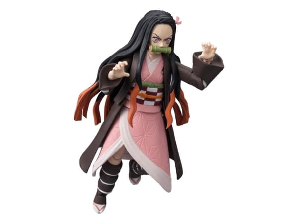 Bandai Nezuko Kamado, 4 år, brun, rosa