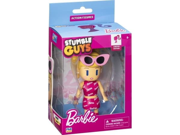 Stumble Guys X Barbie Action Figures 1 Pack Window Box - Barbie