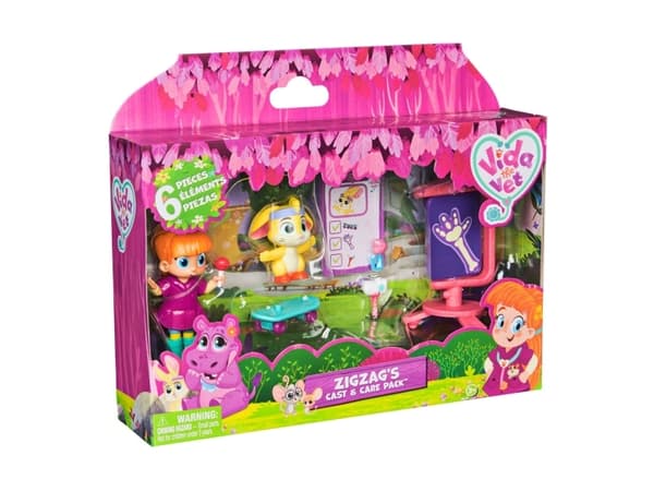 Vida the Vet Figure Story Pack 7,5 cm -Vida&Zigzag