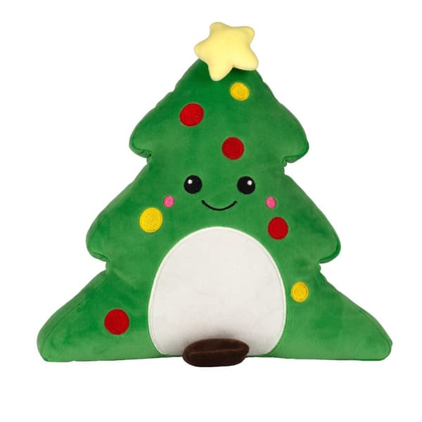Mumbles Squidgys Christmas Tree Plush Toy Green One Size