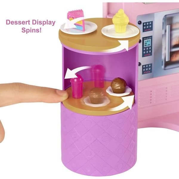 Barbies restaurang - MATTEL - Barbies restaurang - Roligt spel - Rosa - Barbie Dreamtopia