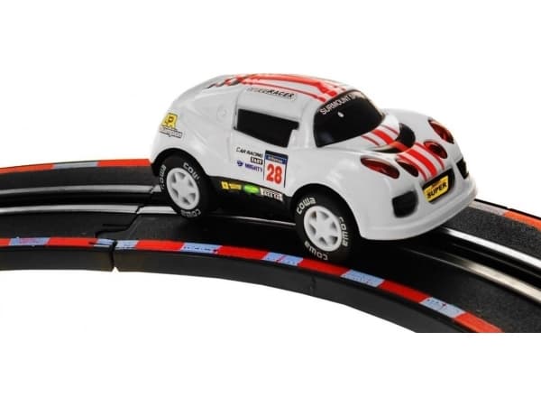 Ramiz Race Track 2-i-1 elektrisk tog