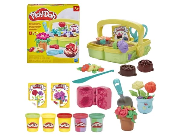 Play-Doh Blooming Flowers Playset