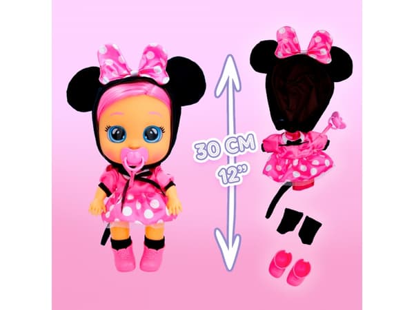 IMC Toys Cry Babies 86357IM, Babydocka, Könsneutral, 1,5 År, 300 mm, Multifärg
