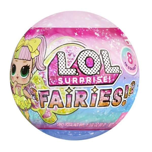 LOL Surprise Fairy Dolls 7,5 cm - från 3 år och uppåt