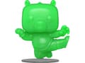 Miniatyrbild 1 av 2: FUNKO POP-vinylfigur av Kung-Fu Panda - Po (m/Chase) (Flockad)