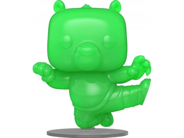 FUNKO POP-vinylfigur av Kung-Fu Panda - Po (m/Chase) (Flockad)