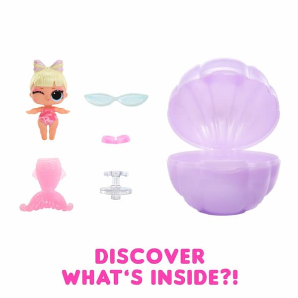 Babydocka med tillbehör Rainbow High LOL Surprise - Baby Mermaids
