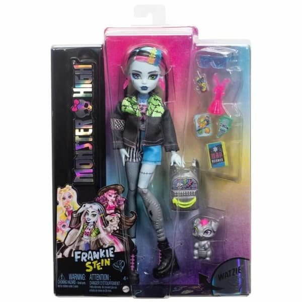 Babydocka med tillbehör Monster High Frankie Stein