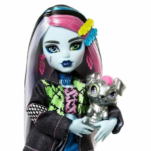 Babydocka med tillbehör Monster High Frankie Stein